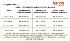 Paket Umrah Plus Turki 2024 
